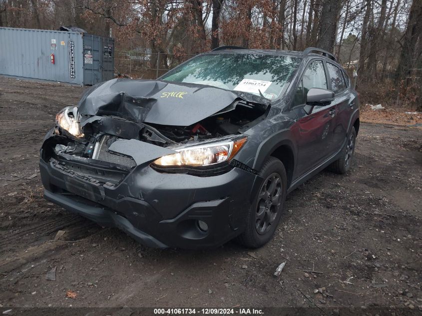 VIN JF2GTHSC7MH265521 2021 SUBARU CROSSTREK no.2