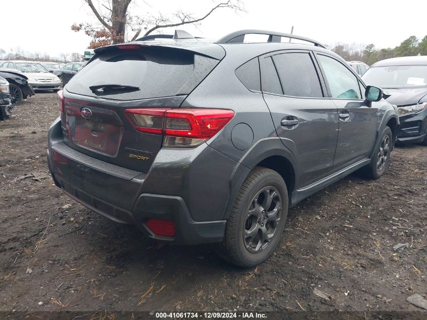 VIN JF2GTHSC7MH265521 2021 SUBARU CROSSTREK no.4