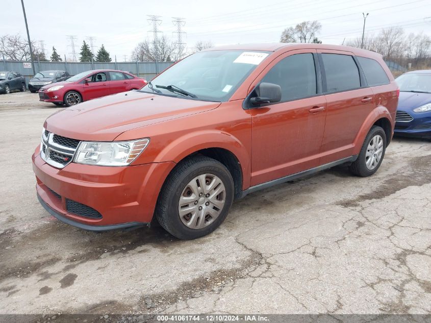 VIN 3C4PDCAB1ET112014 2014 DODGE JOURNEY no.2