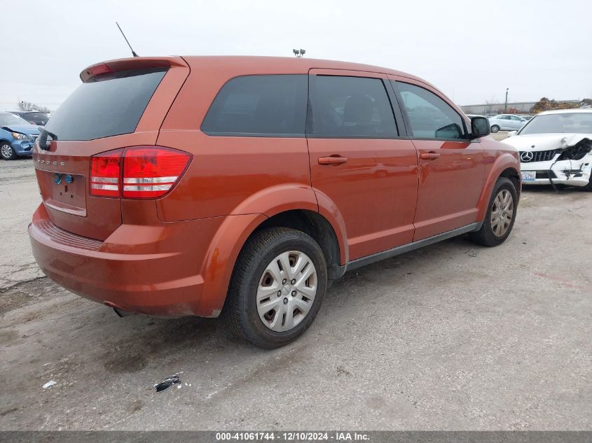 VIN 3C4PDCAB1ET112014 2014 DODGE JOURNEY no.4