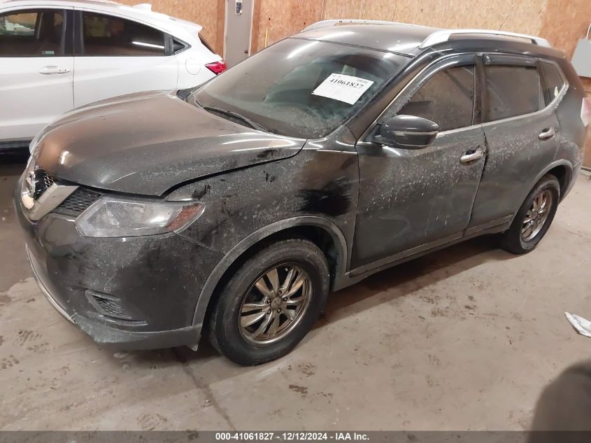 VIN KNMAT2MV7FP529622 2015 NISSAN ROGUE no.2