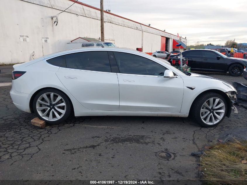 2019 Tesla Model 3 Long Range/Performance VIN: 5YJ3E1EB1KF391940 Lot: 41061997