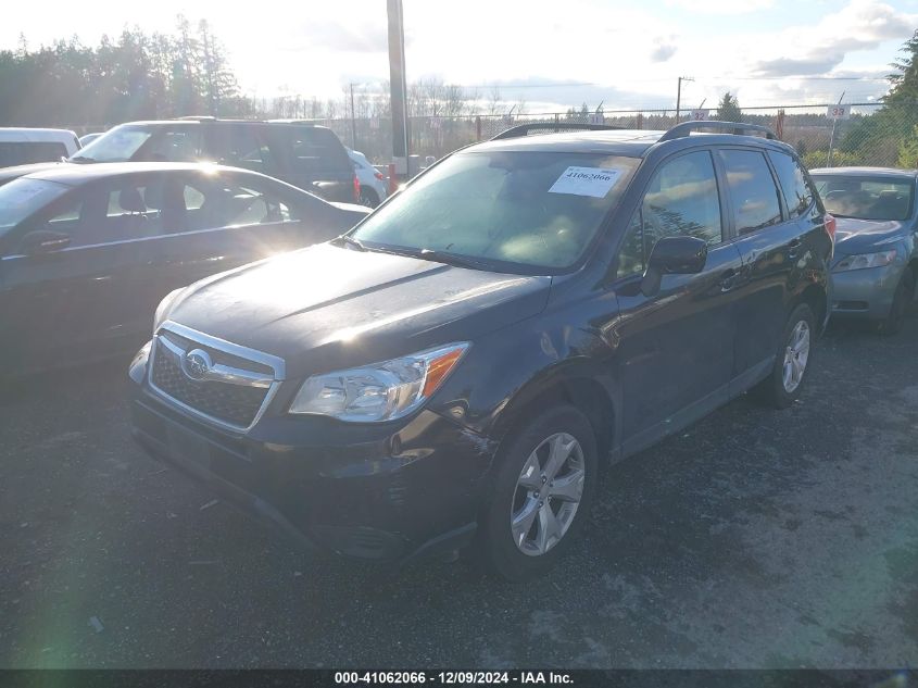 VIN JF2SJAECXEH546118 2014 Subaru Forester, 2.5I Pr... no.2