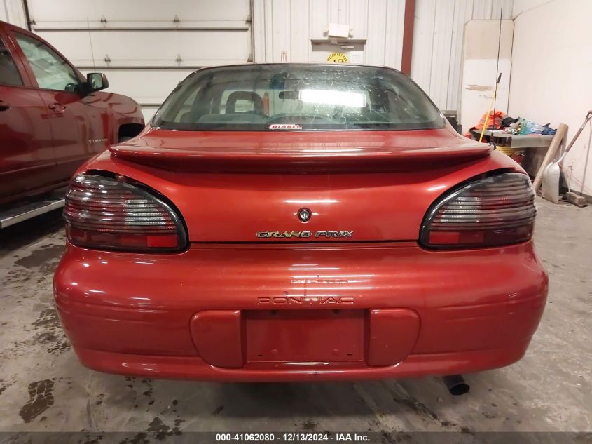 1997 Pontiac Grand Prix Se VIN: 1G2WJ52K2VF358566 Lot: 41062080