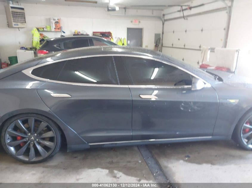 2014 Tesla Model S P85D VIN: 5YJSA1H22EFP64345 Lot: 41062130