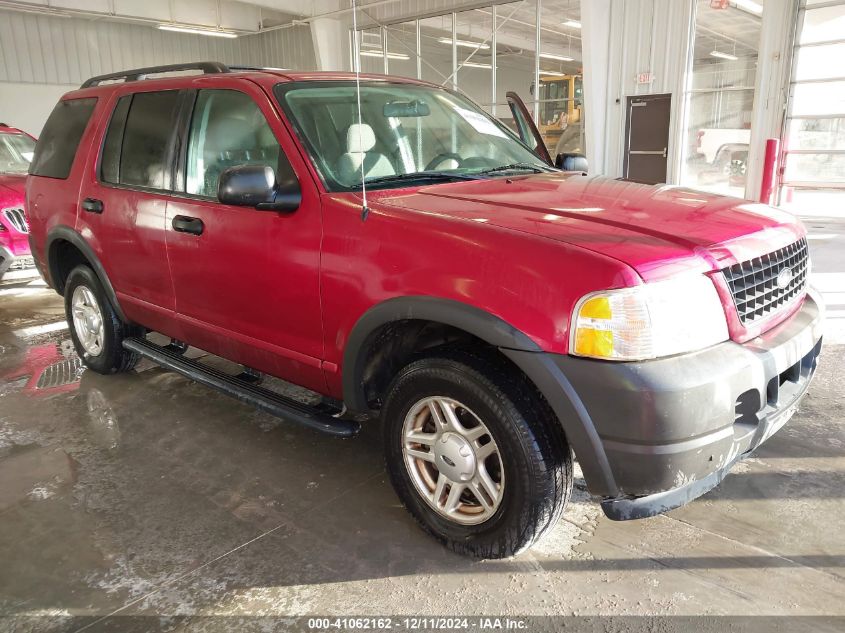 2003 Ford Explorer Xls VIN: 1FMZU62K93ZA61355 Lot: 41062162