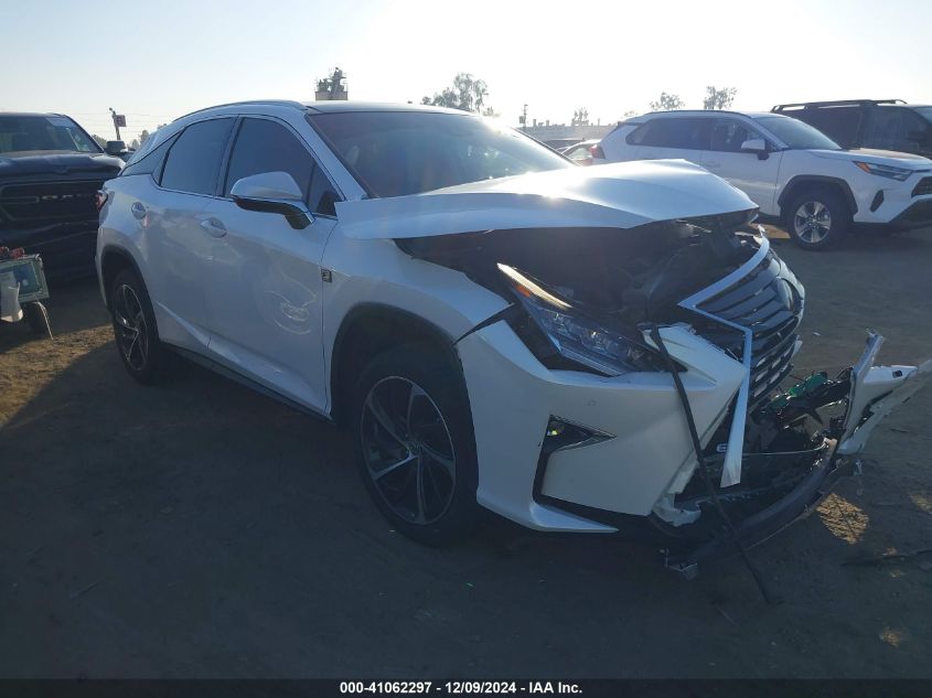 VIN 2T2ZZMCA2HC042630 2017 Lexus RX, 350 no.1