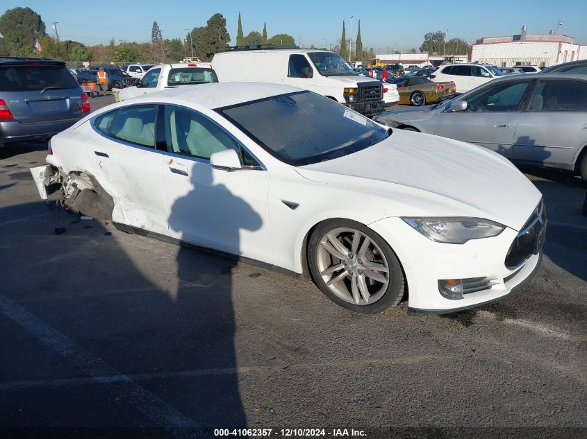 VIN 5YJSA1H25FFP69590 2015 Tesla Model S, 70D/85D/P85D no.1