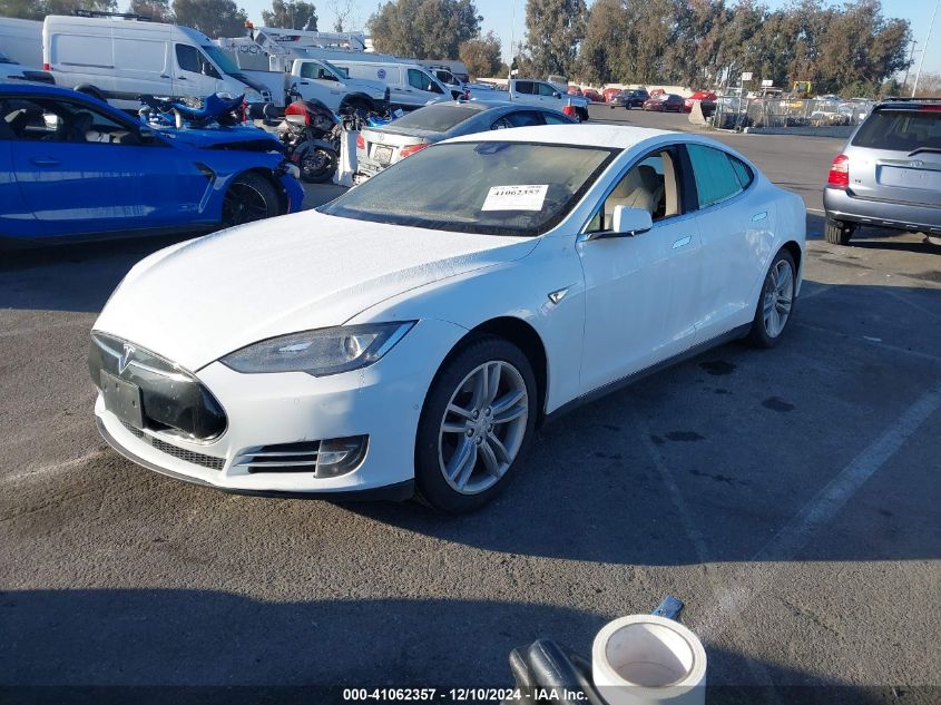 VIN 5YJSA1H25FFP69590 2015 Tesla Model S, 70D/85D/P85D no.2