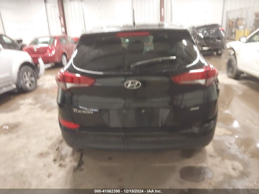 VIN KM8J2CA46JU777452 2018 Hyundai Tucson, SE no.16