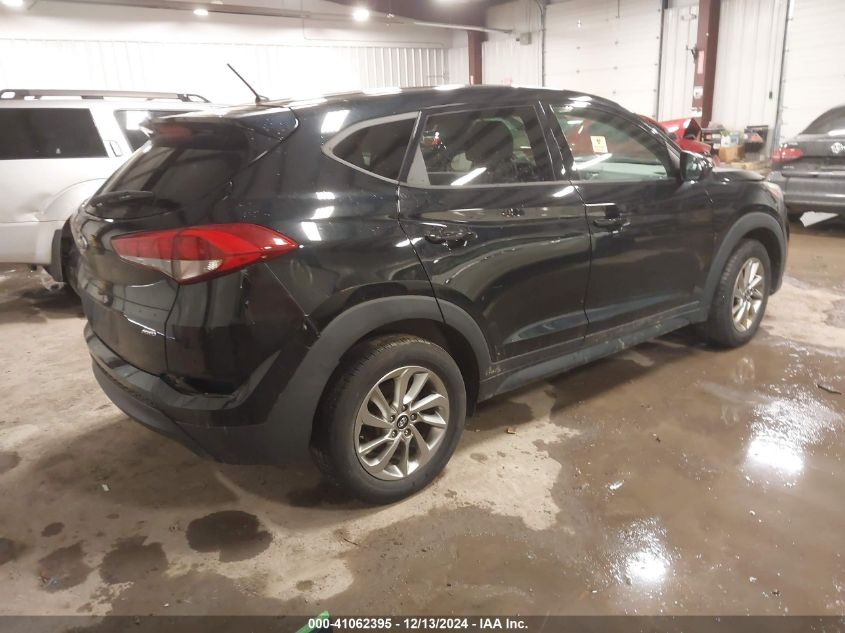 VIN KM8J2CA46JU777452 2018 Hyundai Tucson, SE no.4