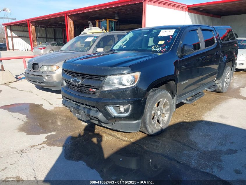 VIN 1GCGTDEN3H1183580 2017 Chevrolet Colorado, Z71 no.2