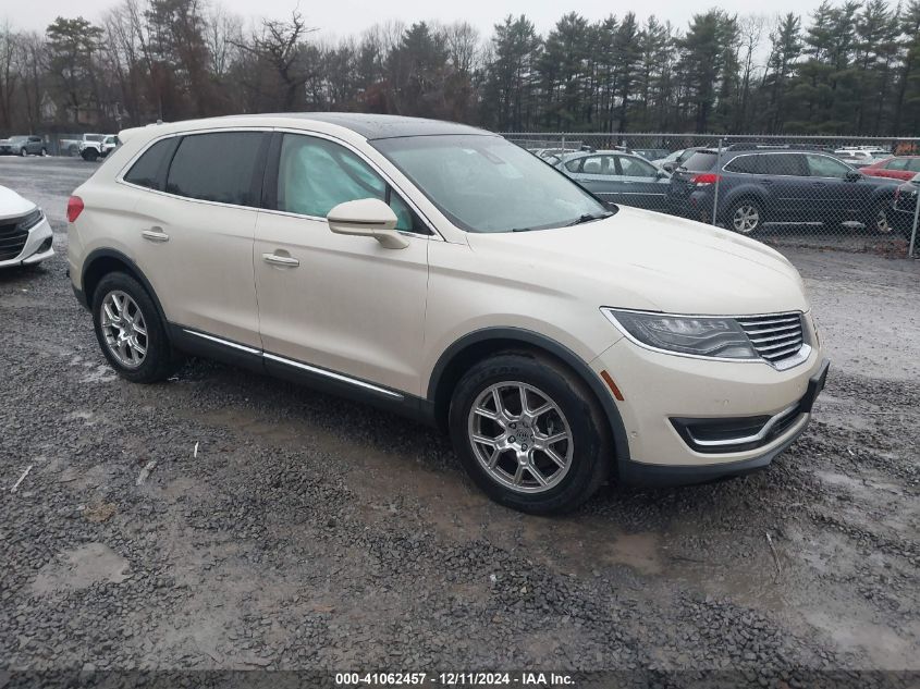 VIN 2LMPJ8LP2JBL30841 2018 LINCOLN MKX no.1