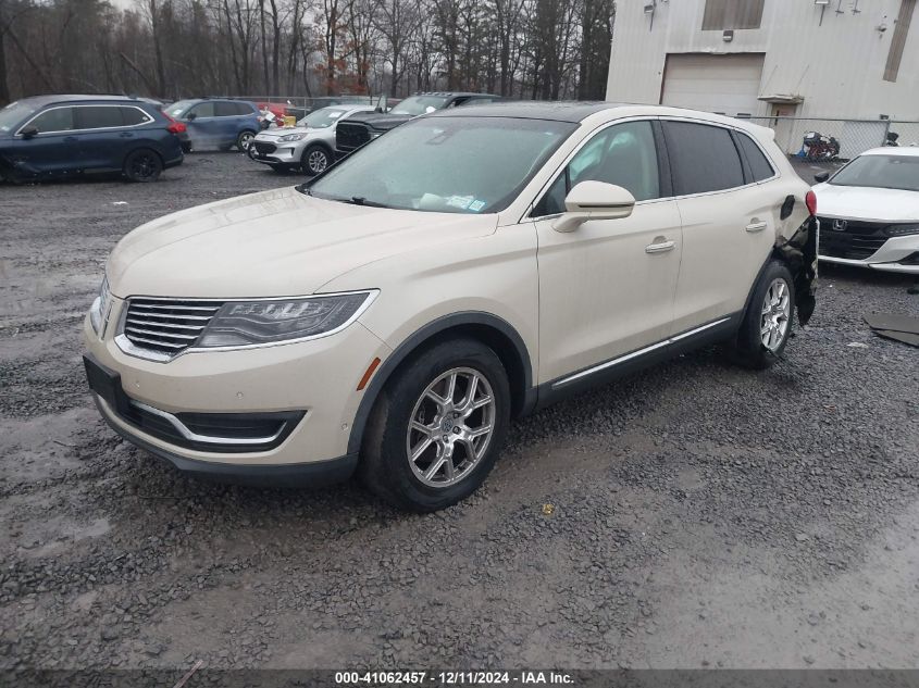 VIN 2LMPJ8LP2JBL30841 2018 LINCOLN MKX no.2