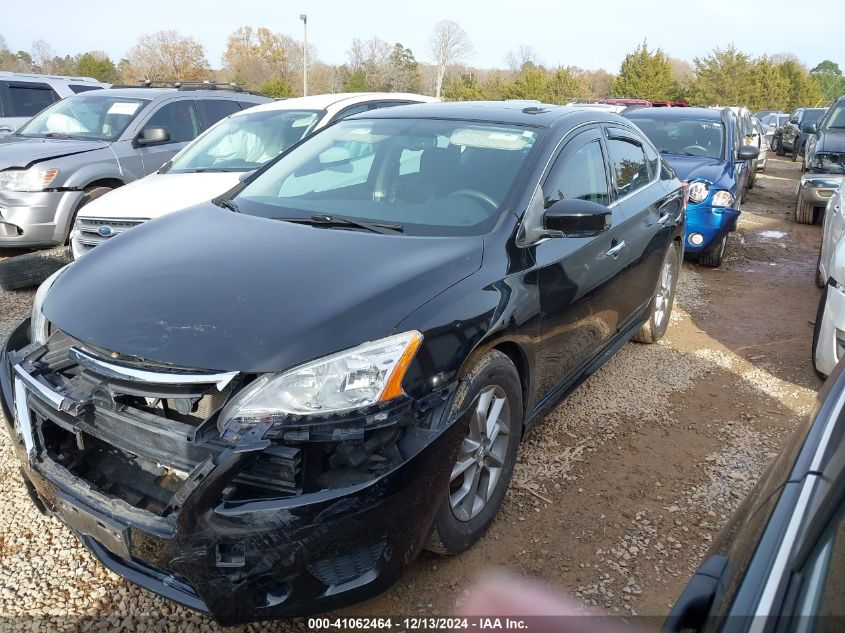 VIN 3N1AB7APXEY319019 2014 Nissan Sentra, SR no.2