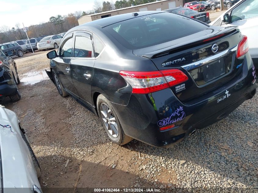 VIN 3N1AB7APXEY319019 2014 Nissan Sentra, SR no.3