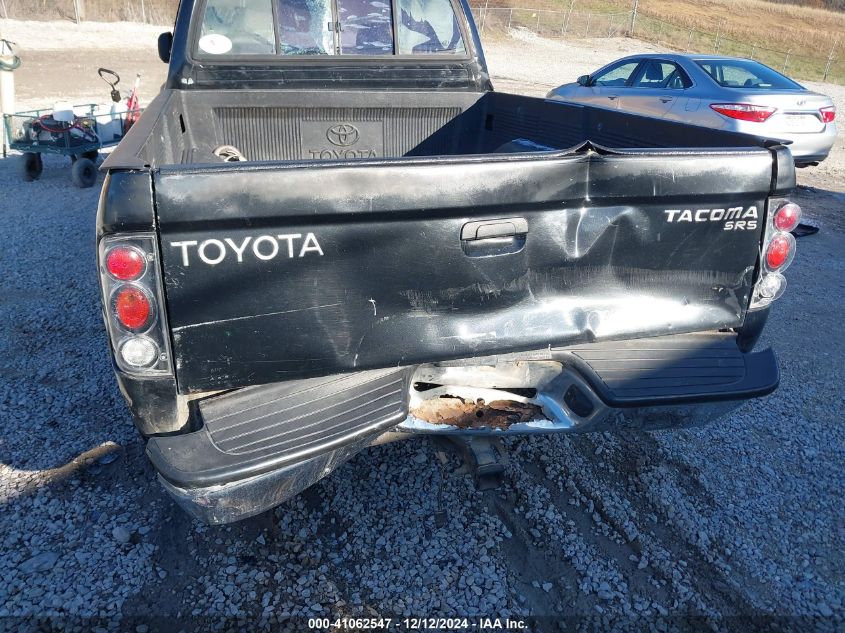 2002 Toyota Tacoma VIN: 5TEWM72N82Z135147 Lot: 41062547