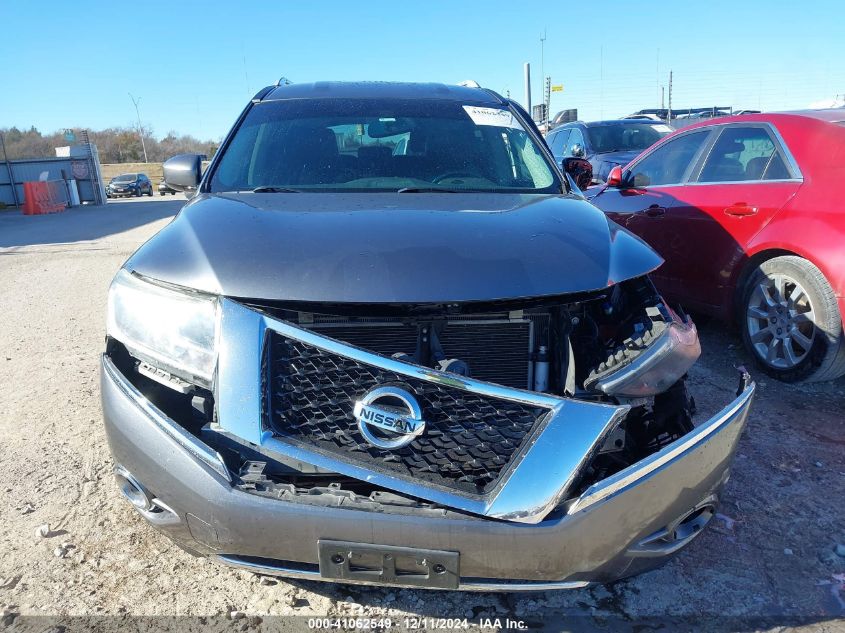 2016 Nissan Pathfinder Sl VIN: 5N1AR2MN3GC664695 Lot: 41062549