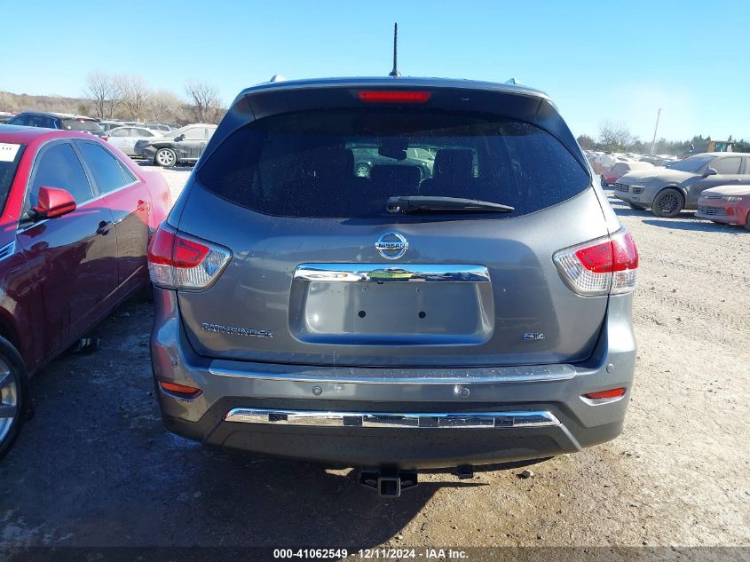 2016 Nissan Pathfinder Sl VIN: 5N1AR2MN3GC664695 Lot: 41062549