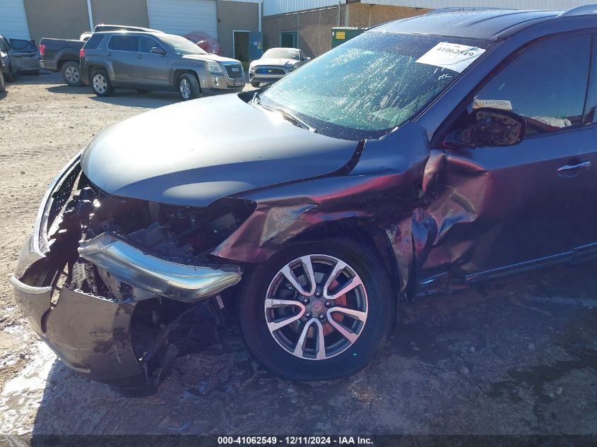 2016 Nissan Pathfinder Sl VIN: 5N1AR2MN3GC664695 Lot: 41062549