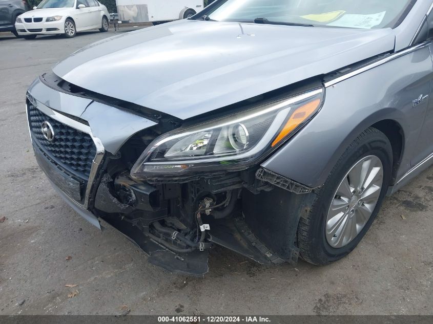 2016 Hyundai Sonata Hybrid Se VIN: KMHE24L10GA040770 Lot: 41062551