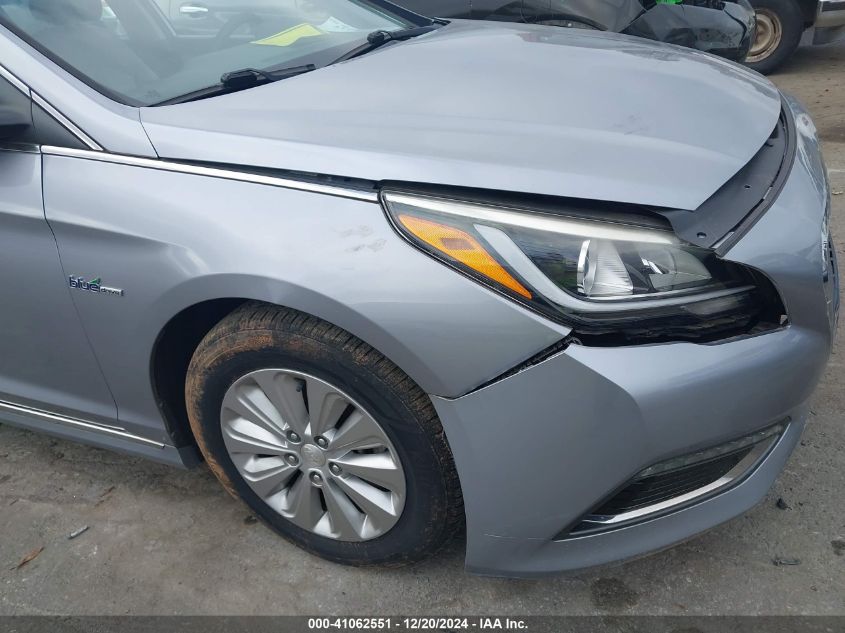 2016 Hyundai Sonata Hybrid Se VIN: KMHE24L10GA040770 Lot: 41062551