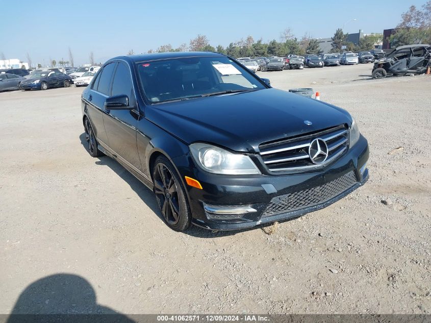 VIN WDDGF4HB2EG231934 2014 MERCEDES-BENZ C 250 no.1