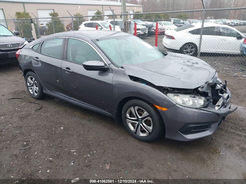 VIN 2HGFC2F54GH528230 2016 HONDA CIVIC no.1