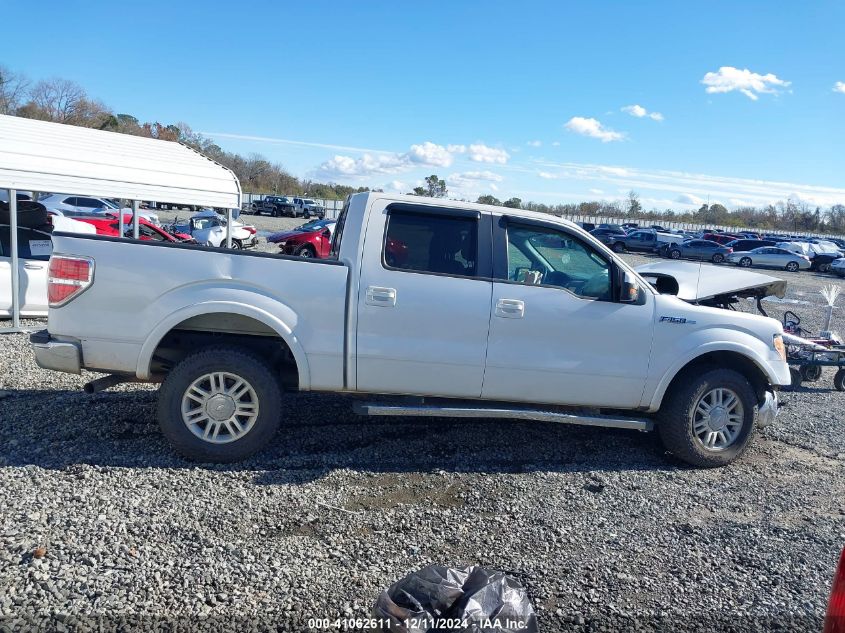 2013 FORD F-150 LARIAT - 1FTFW1EF9DFD52525