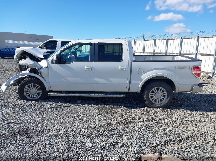 2013 FORD F-150 LARIAT - 1FTFW1EF9DFD52525