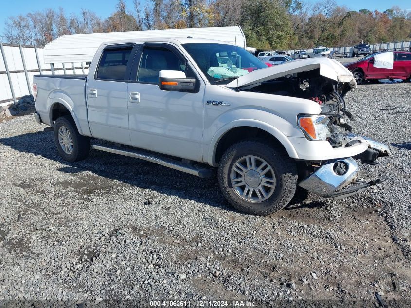 2013 FORD F-150 LARIAT - 1FTFW1EF9DFD52525