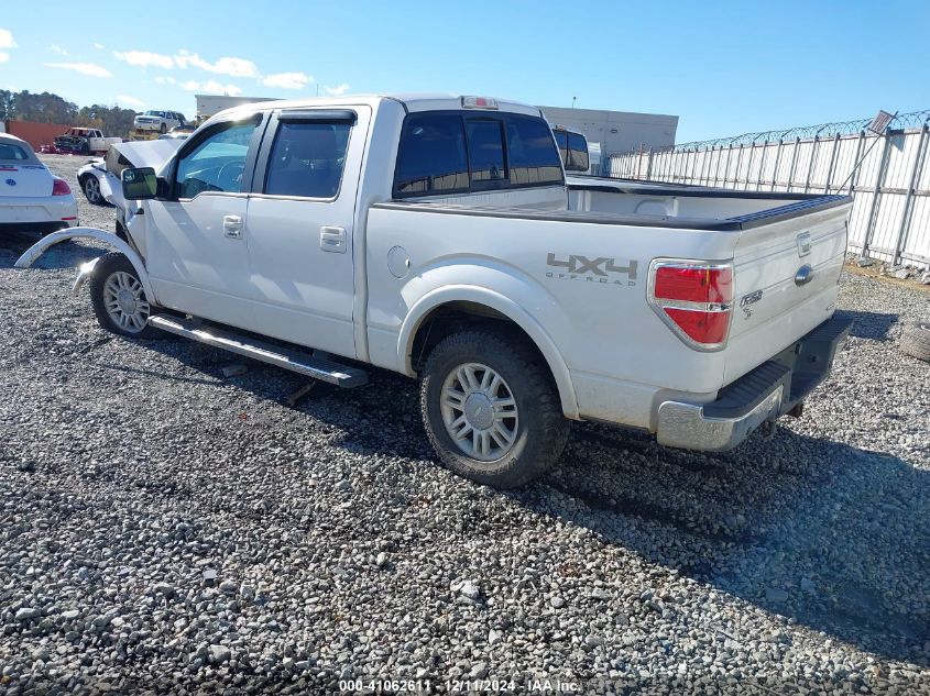 2013 FORD F-150 LARIAT - 1FTFW1EF9DFD52525