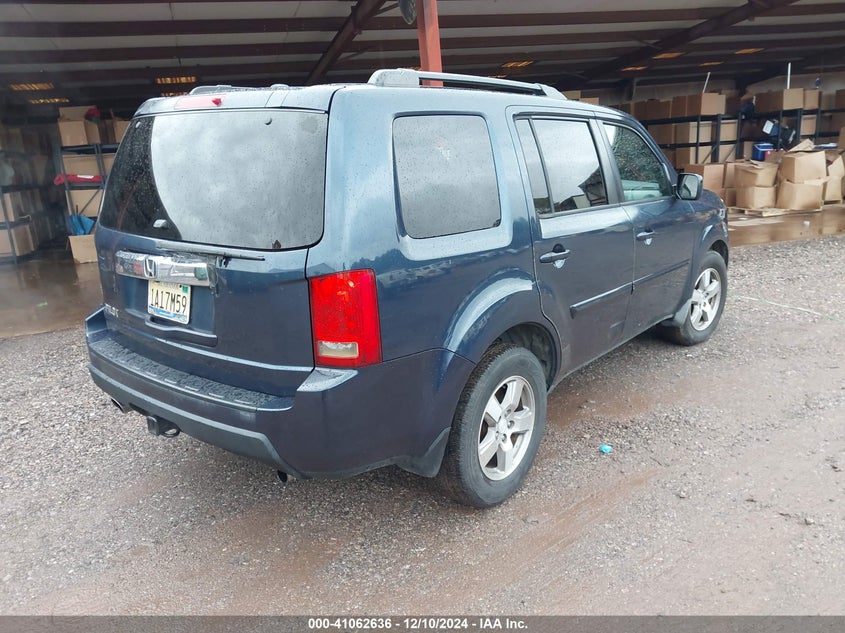 Vin: 5fnyf3h5xab014848, lot: 41552602, honda pilot ex-l 20104
