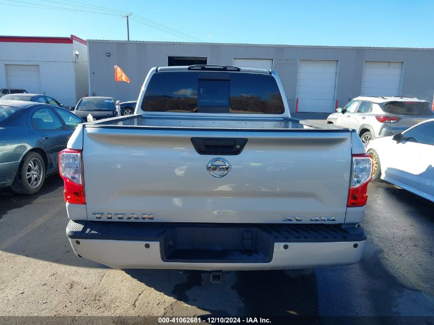 2018 Nissan Titan Sv VIN: 1N6AA1E56JN509636 Lot: 41062681