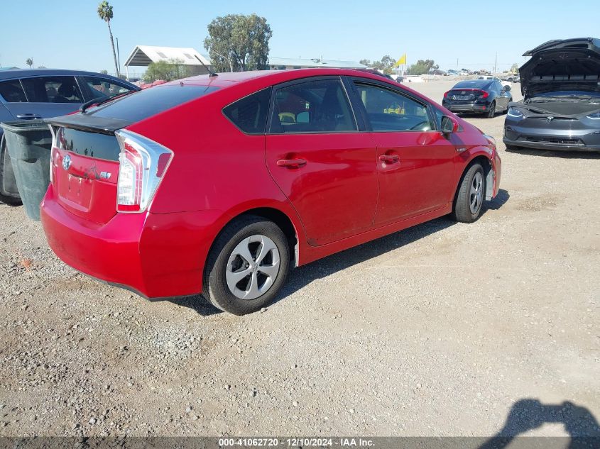 VIN JTDKN3DU9D1651233 2013 Toyota Prius, Two no.4