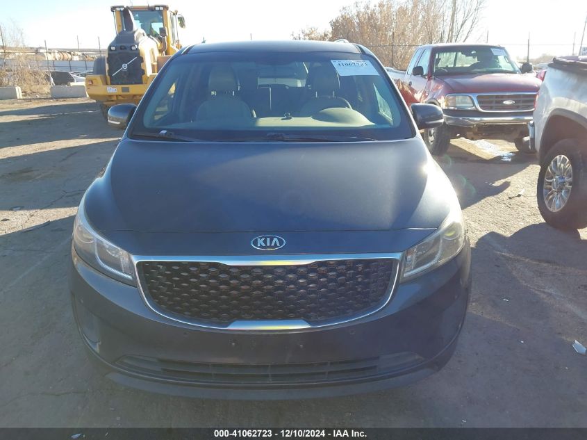 2017 Kia Sedona Lx VIN: KNDMB5C1XH6234376 Lot: 41062723