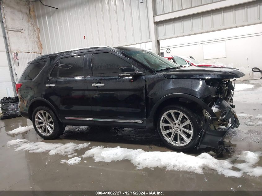 2017 Ford Explorer Limited VIN: 1FM5K8F81HGC93823 Lot: 41062727