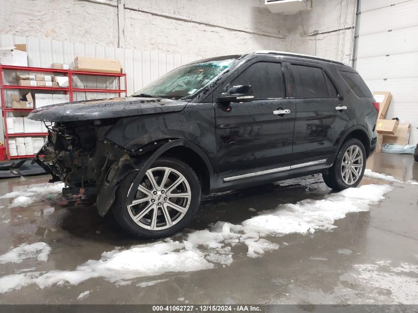 VIN 1FM5K8F81HGC93823 2017 Ford Explorer, Limited no.2