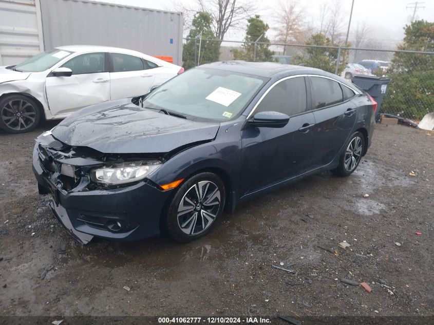 VIN JHMFC1F33JX039665 2018 Honda Civic, Ex-T no.2