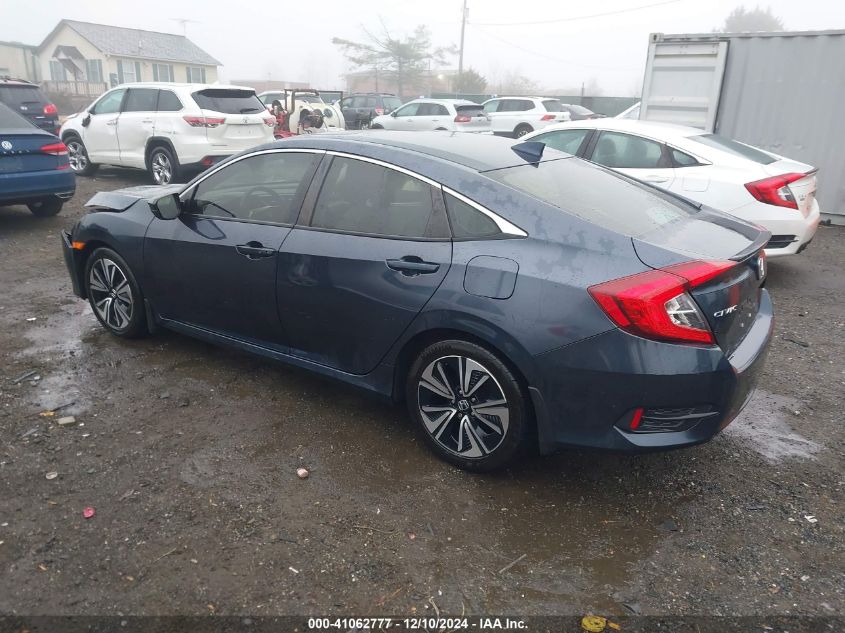 VIN JHMFC1F33JX039665 2018 Honda Civic, Ex-T no.3