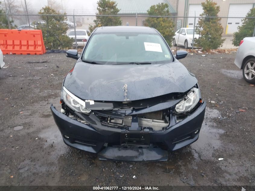 VIN JHMFC1F33JX039665 2018 Honda Civic, Ex-T no.6