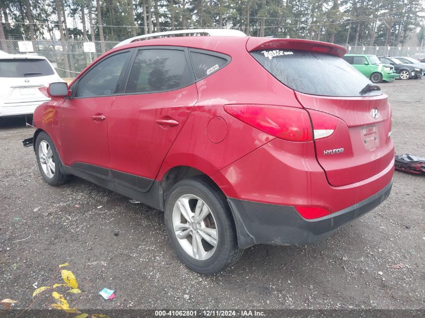 VIN KM8JU3ACXDU615006 2013 Hyundai Tucson, Gls no.3