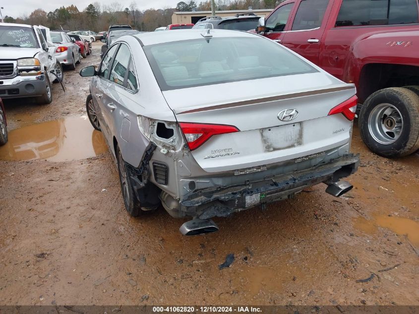 VIN 5NPE34AF4FH051679 2015 Hyundai Sonata, Sport no.6