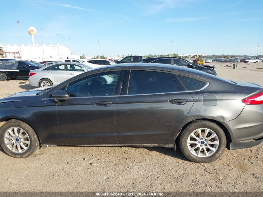 VIN 1FA6P0G74G5118029 2016 Ford Fusion, S no.15