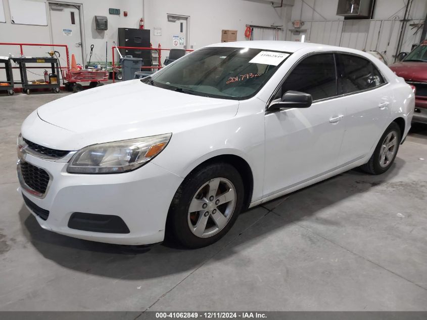 VIN 1G11A5SL5FF270202 2015 Chevrolet Malibu, 1FL no.2