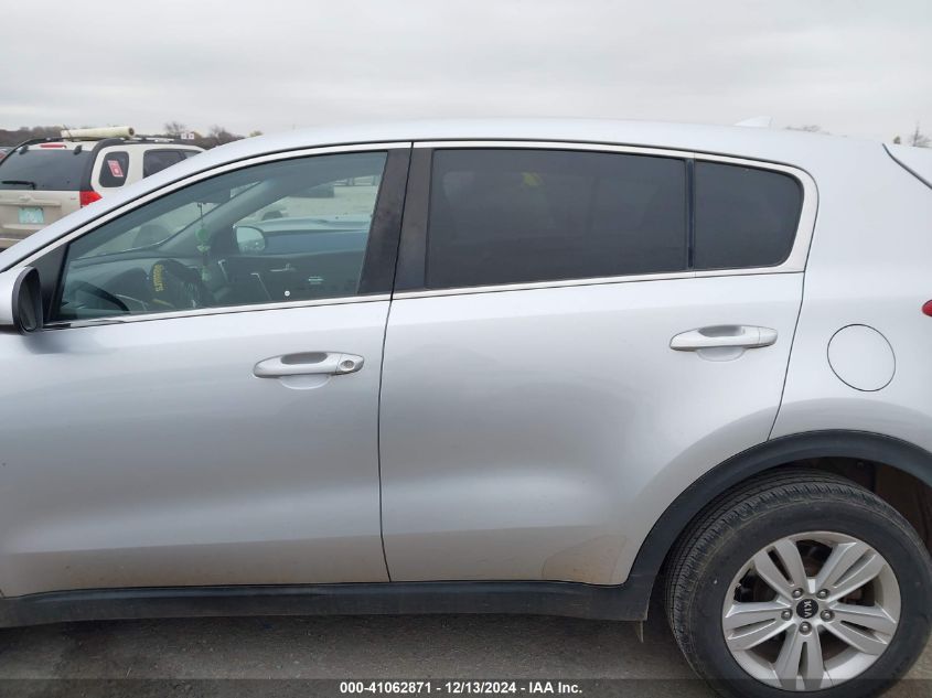 2018 Kia Sportage Lx VIN: KNDPM3ACXJ7331500 Lot: 41062871