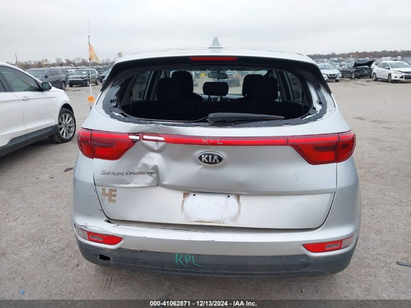 2018 Kia Sportage Lx VIN: KNDPM3ACXJ7331500 Lot: 41062871