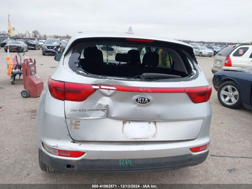 2018 Kia Sportage Lx VIN: KNDPM3ACXJ7331500 Lot: 41062871