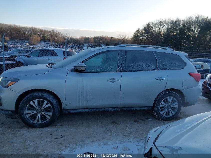 2017 Nissan Pathfinder Sl VIN: 5N1DR2MN8HC635966 Lot: 41062931