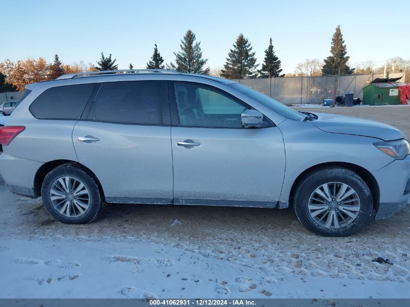 2017 Nissan Pathfinder Sl VIN: 5N1DR2MN8HC635966 Lot: 41062931